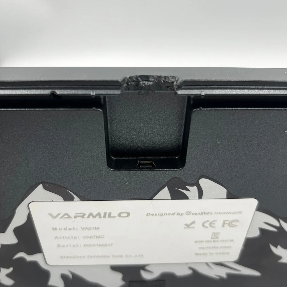Varmilo VA87M Mechanical Keyboard VA87MO with Pink Switches